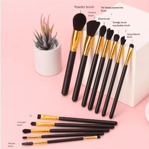 12 makeup brush set Facial Contouring Makeup Complete beginner makeup brush